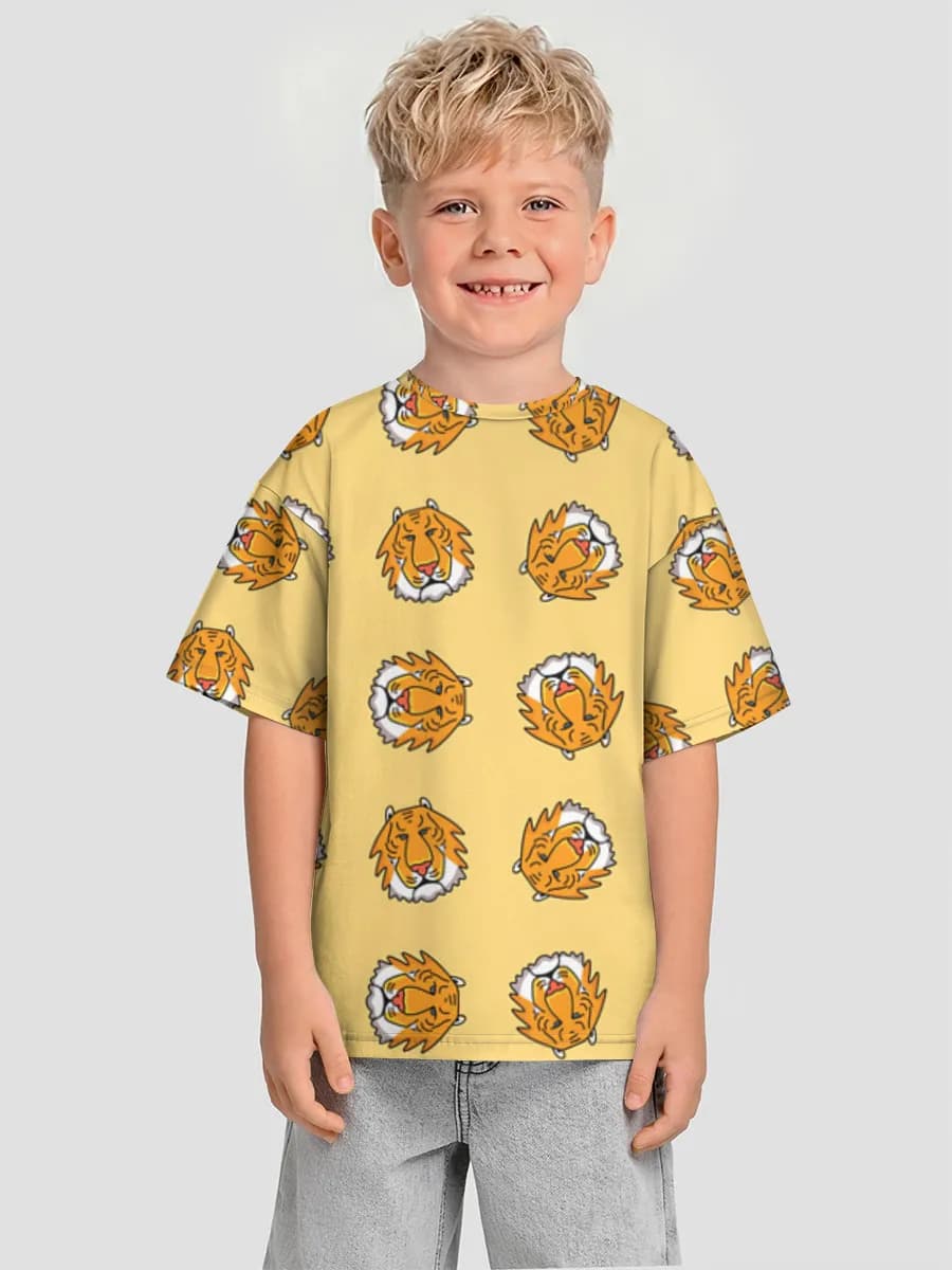 T-shirt coton oversize garçon