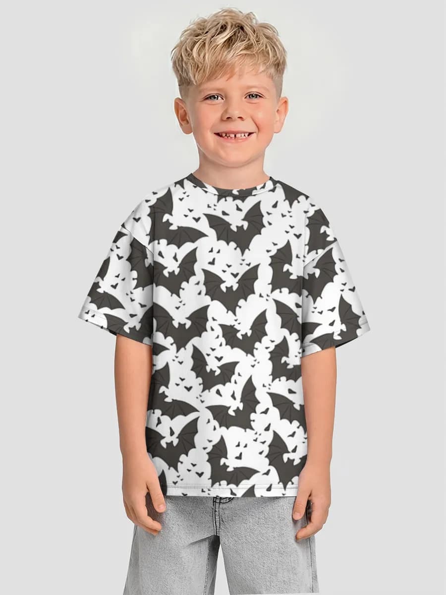 T-shirt coton oversize garçon