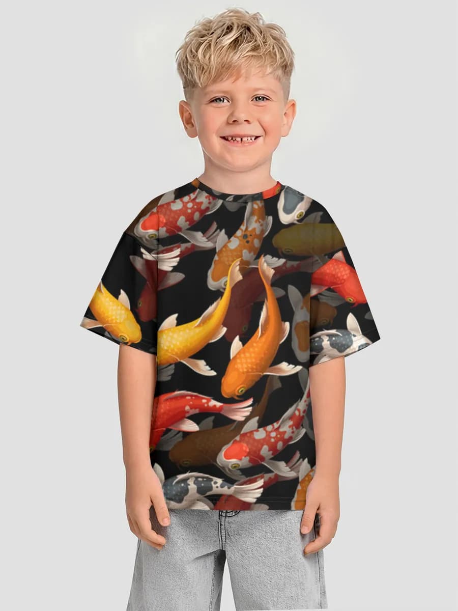 Camiseta Oversize de Algodón Niño