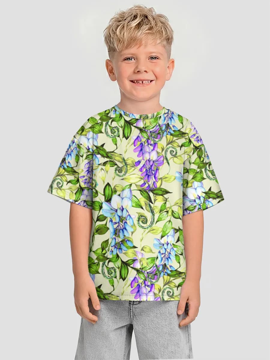 T-shirt coton oversize garçon