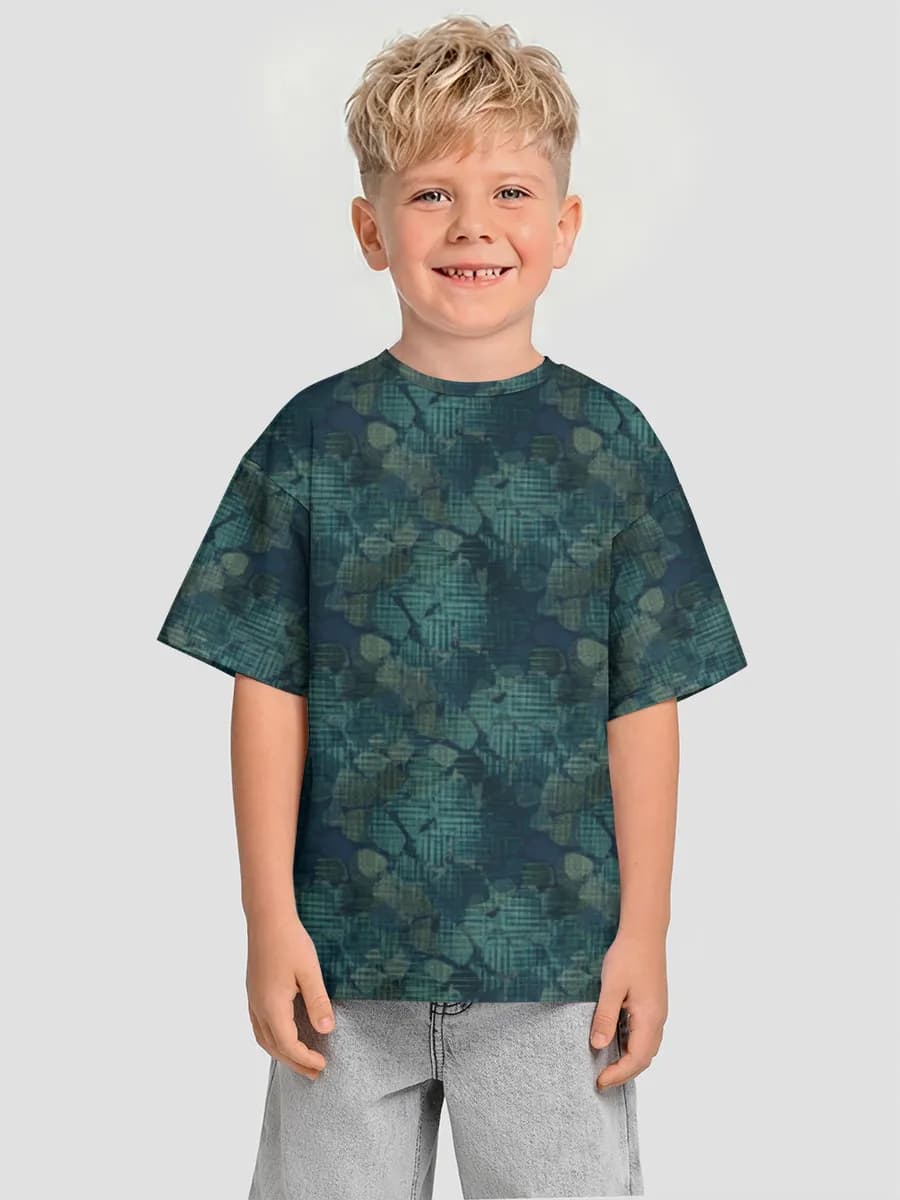 Camiseta Oversize de Algodón Niño
