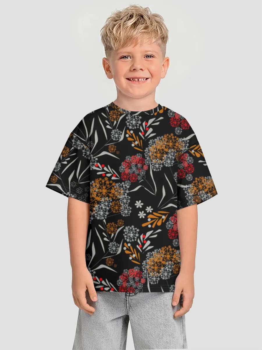 Camiseta Oversize de Algodón Niño