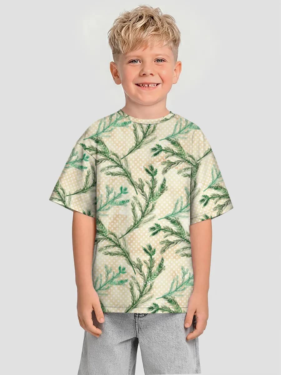 T-shirt coton oversize garçon