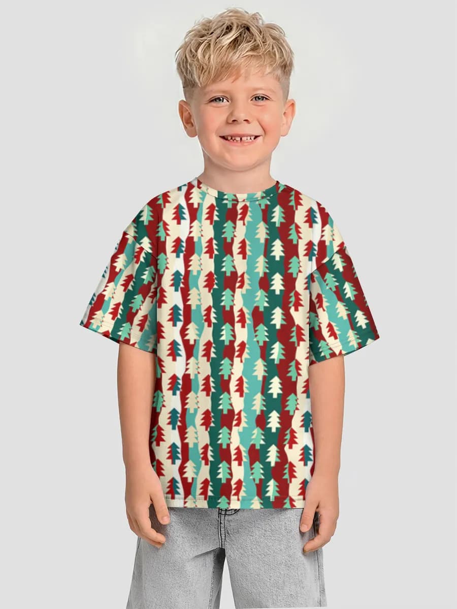 Camiseta Oversize de Algodón Niño
