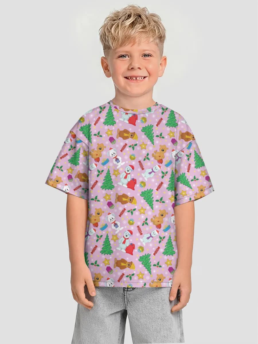 T-shirt coton oversize garçon