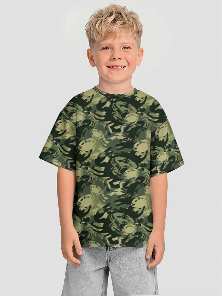 T-shirt coton oversize garçon