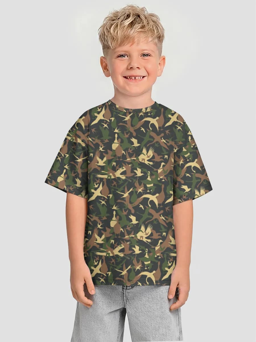 Camiseta Oversize de Algodón Niño