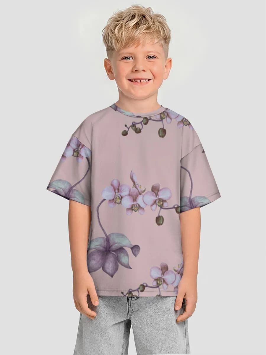 Camiseta Oversize de Algodón Niño