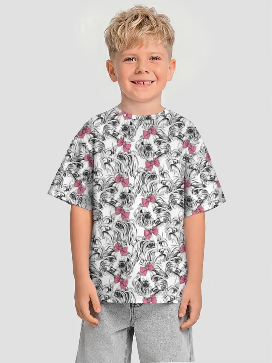 T-shirt coton oversize garçon