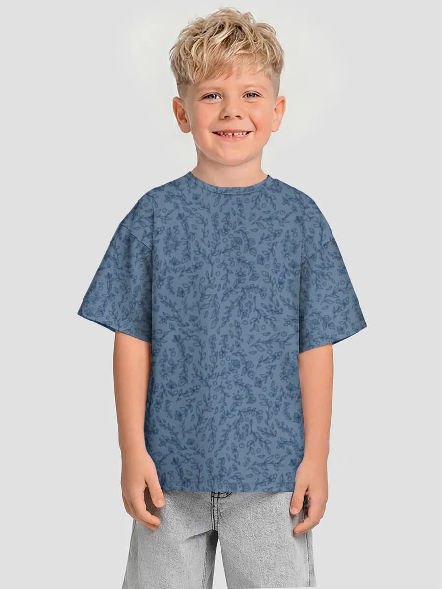 男の子 ビッグシルエット コットンTシャツ