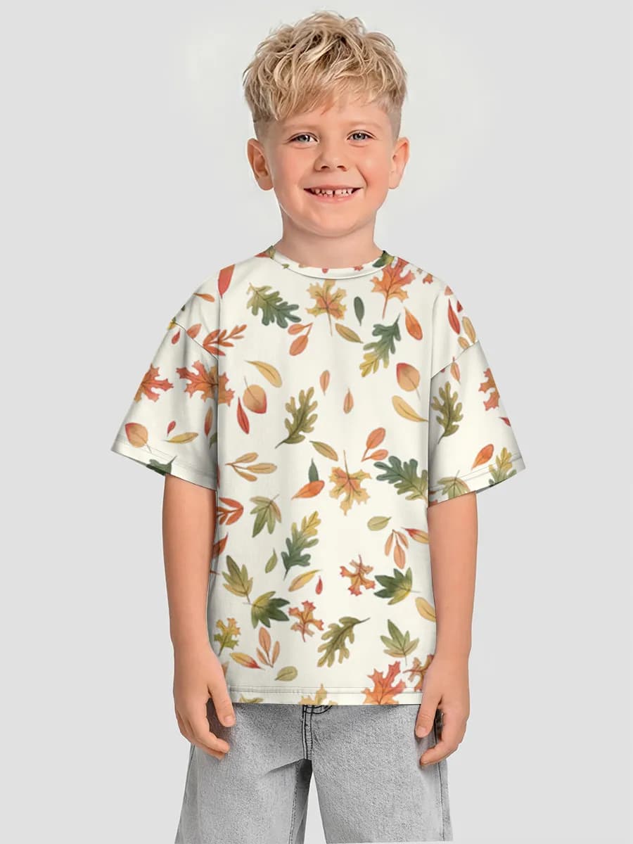 T-shirt coton oversize garçon