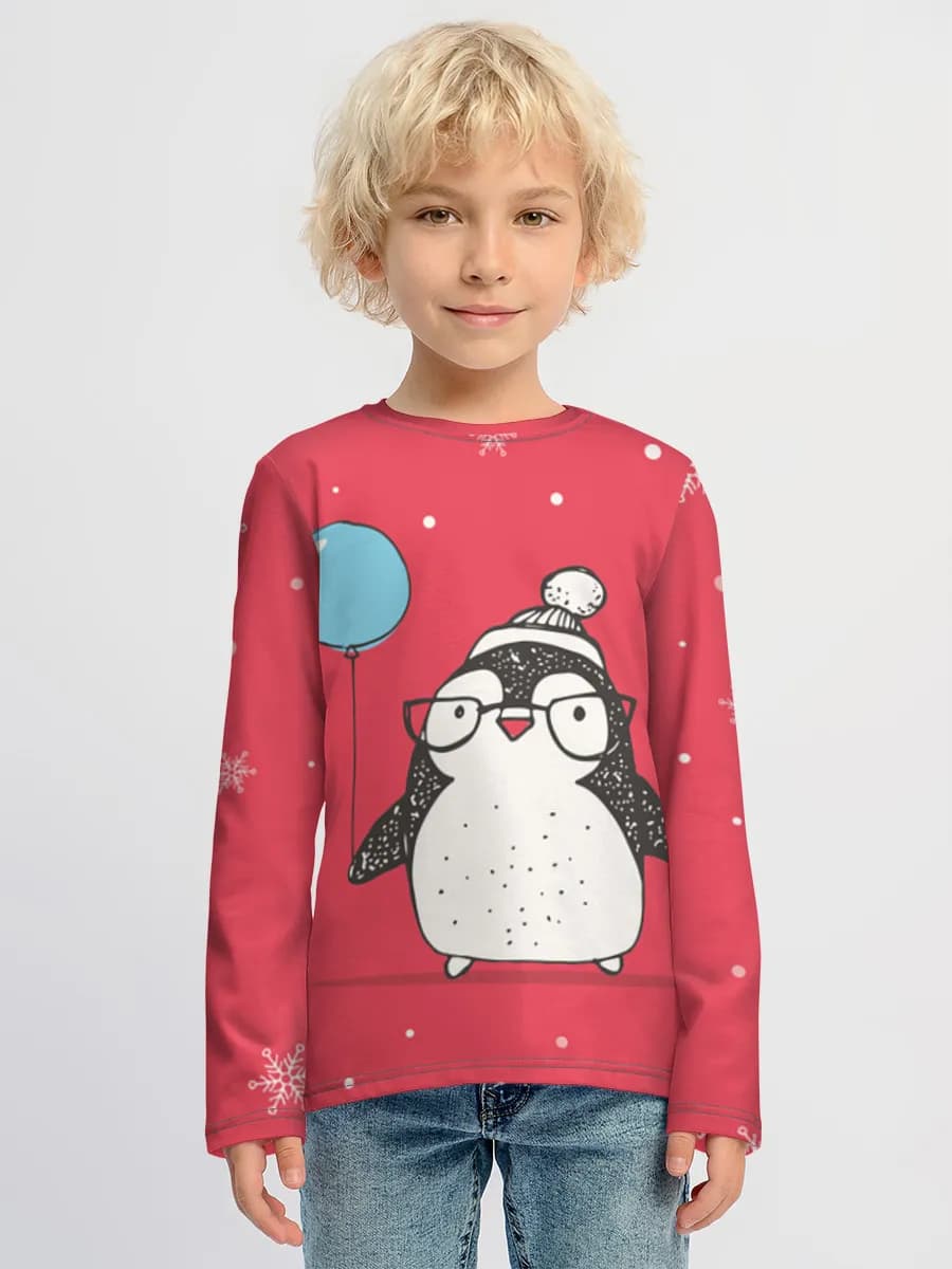 T-shirt manches longues coton garçon