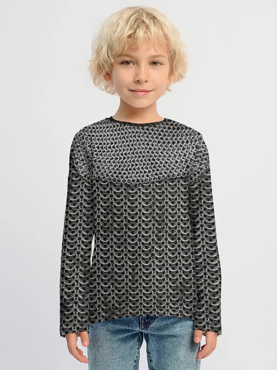 Camiseta Manga Larga de Algodón Niño