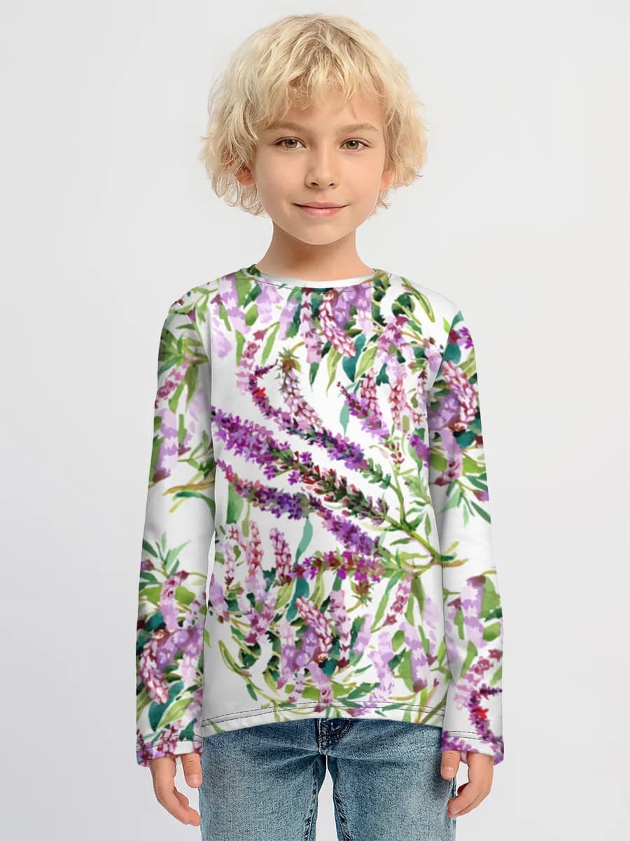 T-shirt manches longues coton garçon