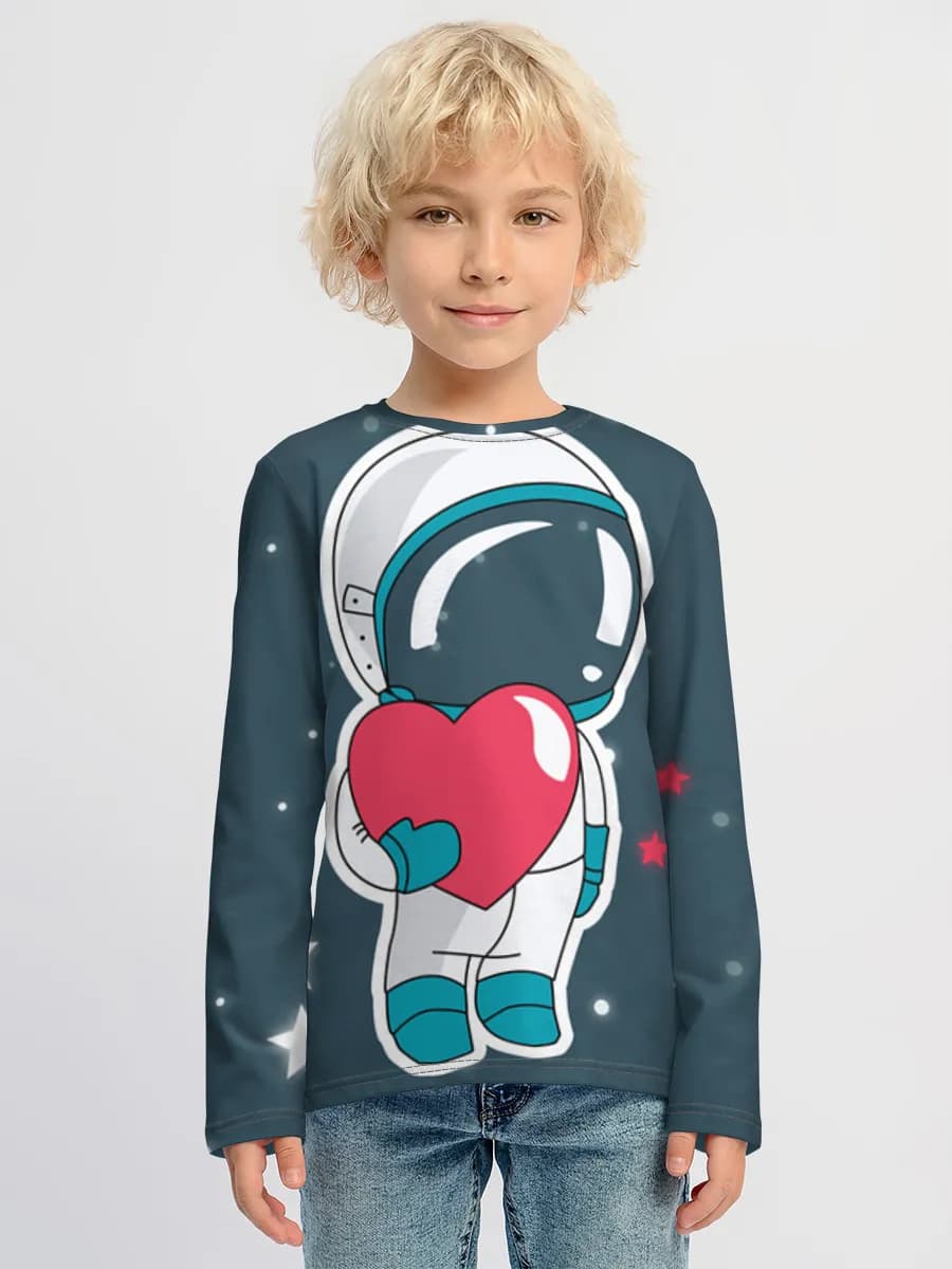 T-shirt manches longues coton garçon