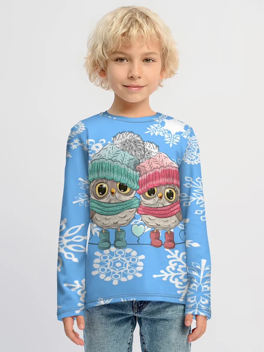 Boys' cotton long sleeve shirt