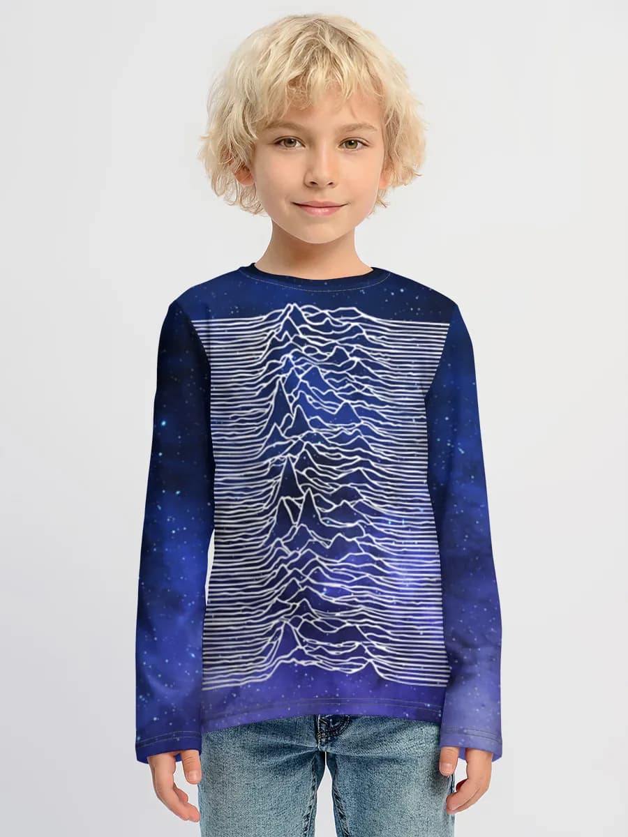 Boys' cotton long sleeve shirt