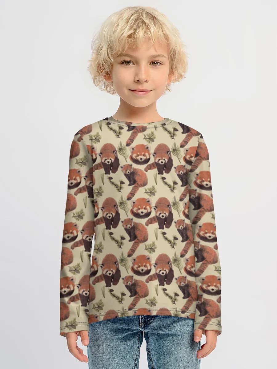 T-shirt manches longues coton garçon