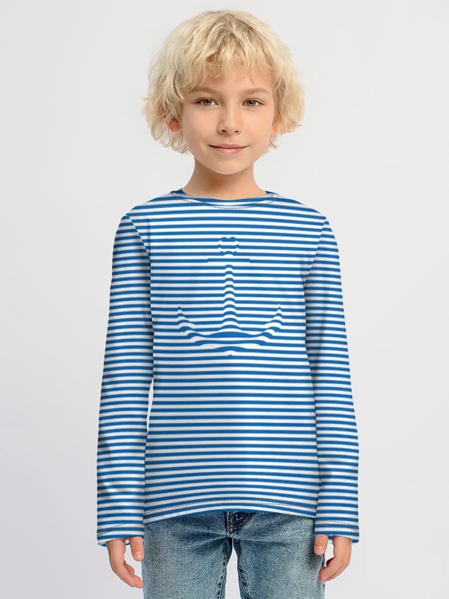T-shirt manches longues coton garçon