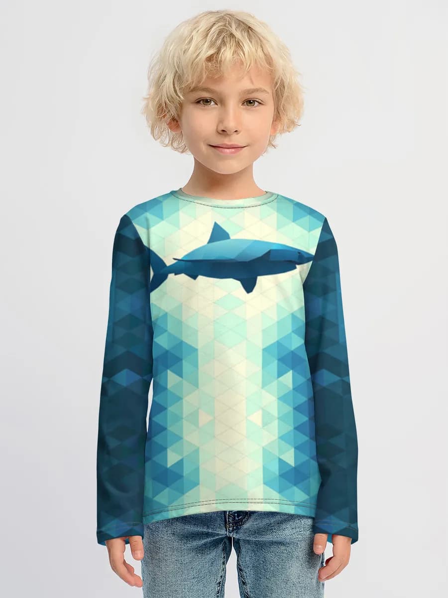 T-shirt manches longues coton garçon