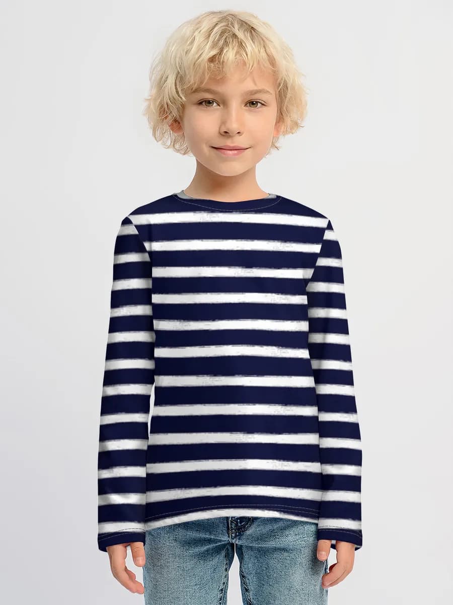 T-shirt manches longues coton garçon