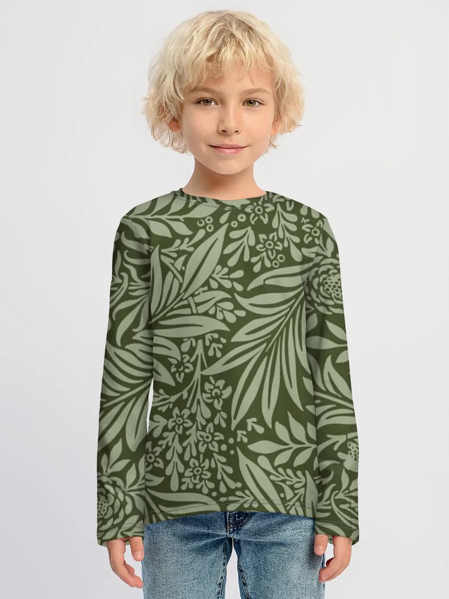 T-shirt manches longues coton garçon