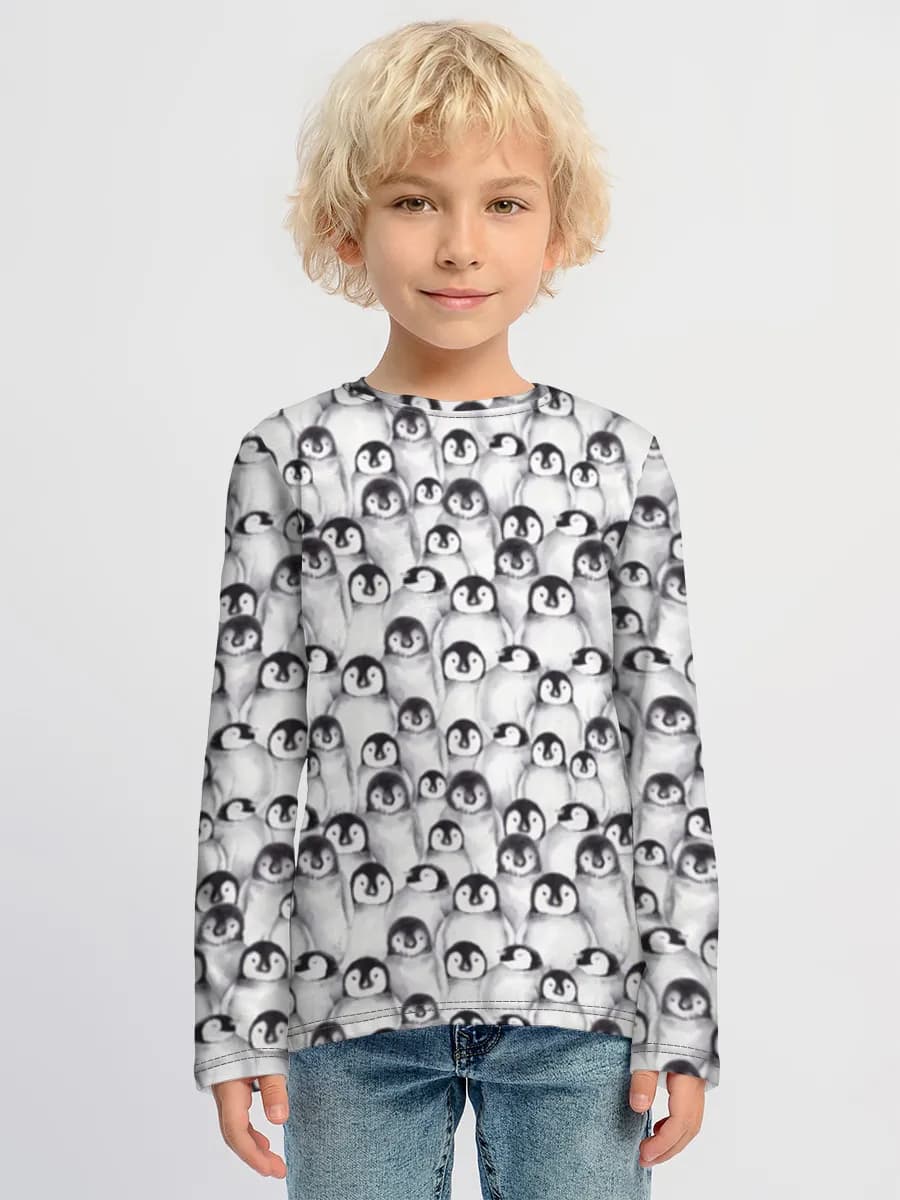 Boys' cotton long sleeve shirt
