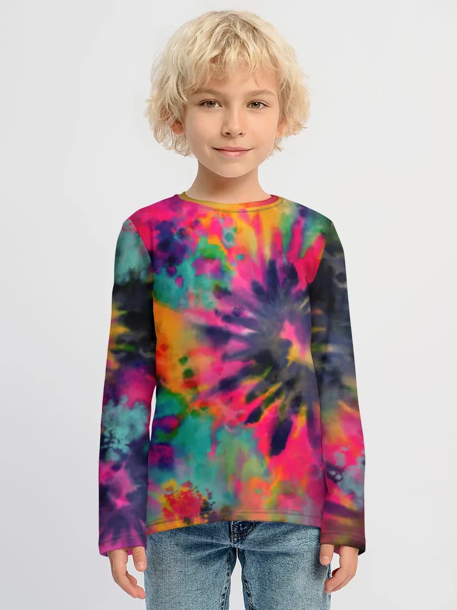 T-shirt manches longues coton garçon