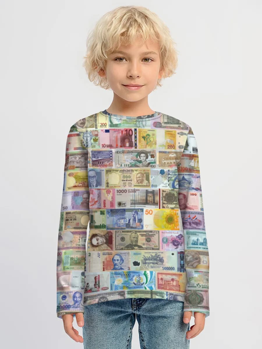 T-shirt manches longues coton garçon