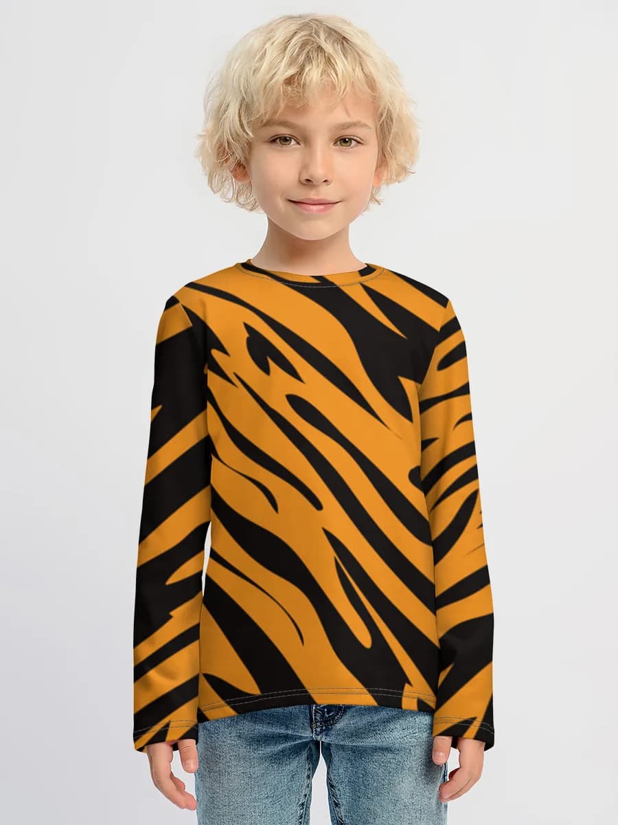 T-shirt manches longues coton garçon