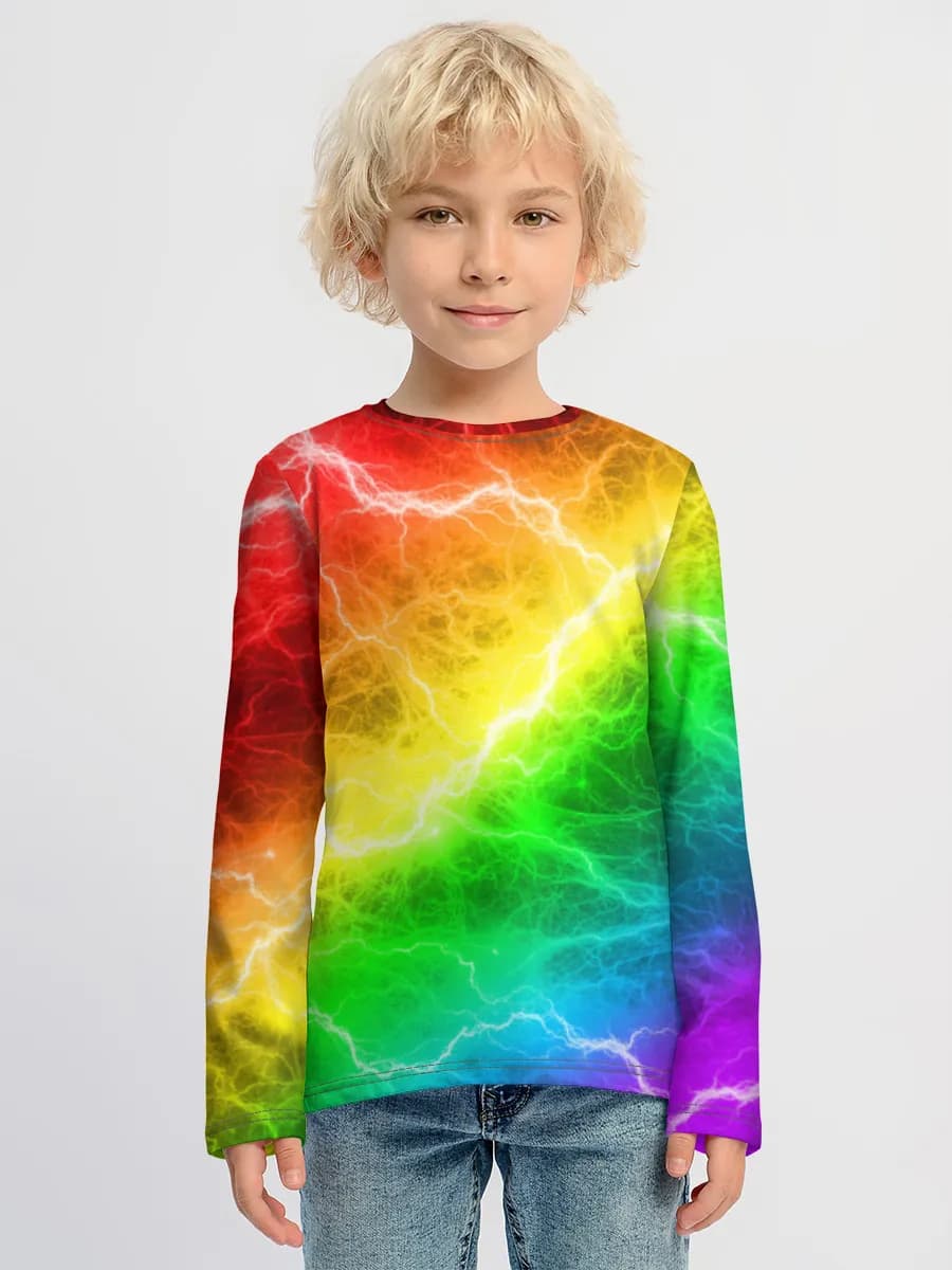 Boys' cotton long sleeve shirt