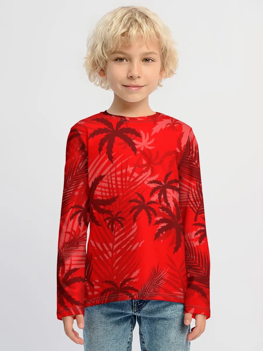T-shirt manches longues coton garçon
