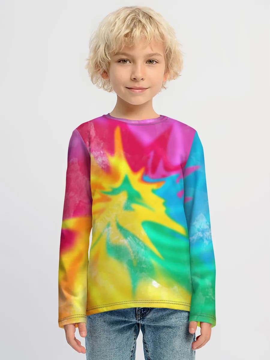 Boys' cotton long sleeve shirt