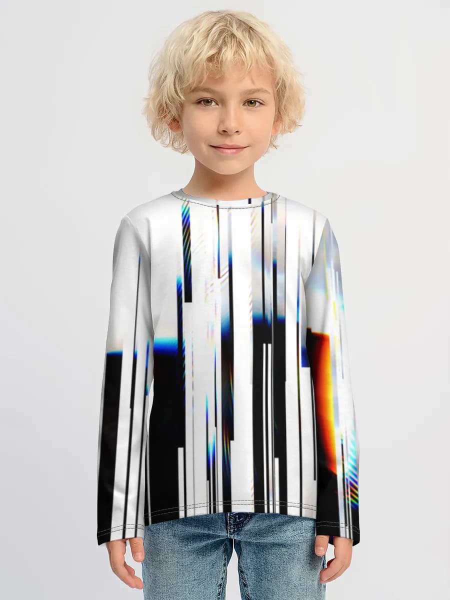 Camiseta Manga Larga de Algodón Niño