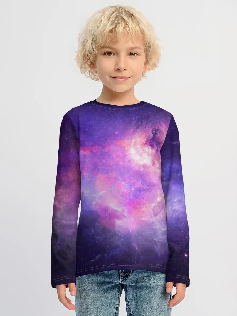 T-shirt manches longues coton garçon