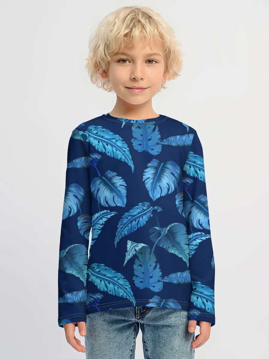 Camiseta Manga Larga de Algodón Niño