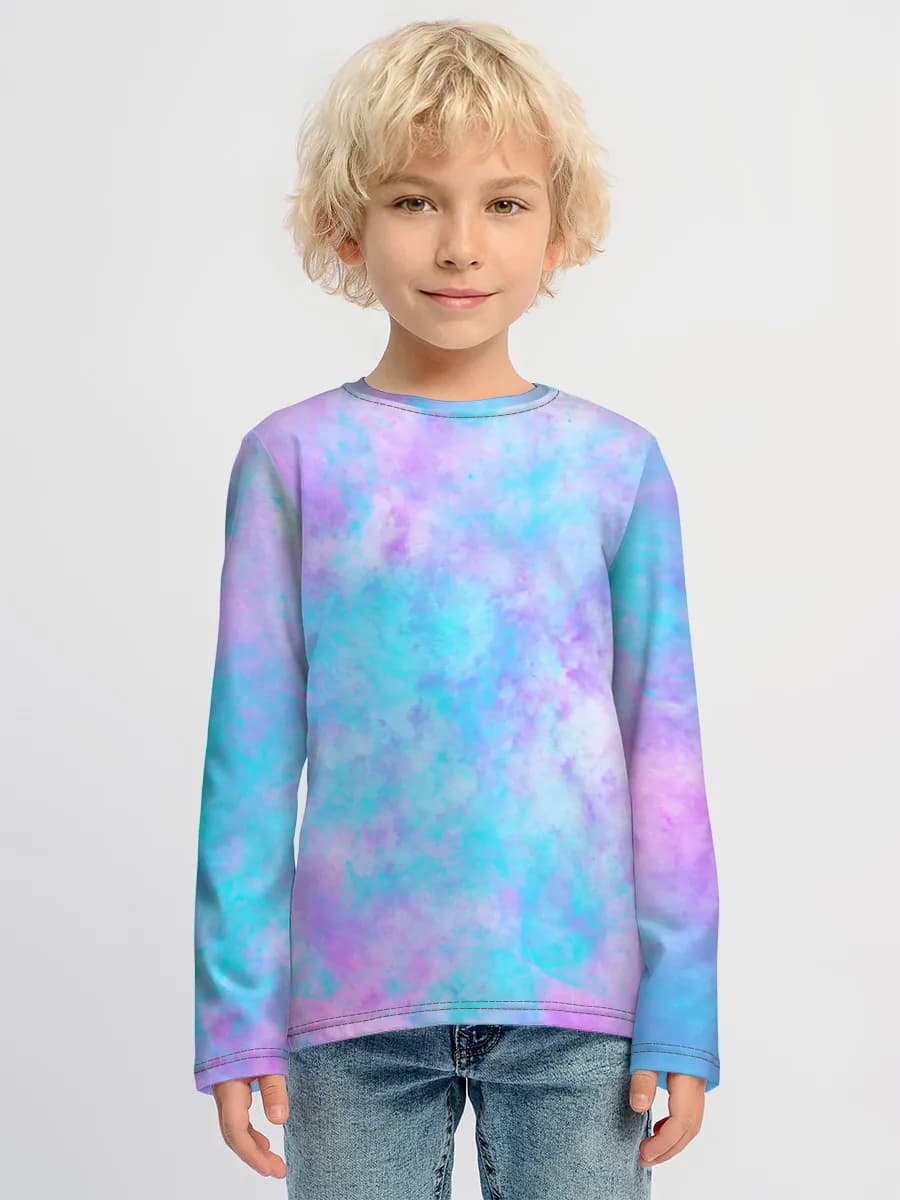 Boys' cotton long sleeve shirt