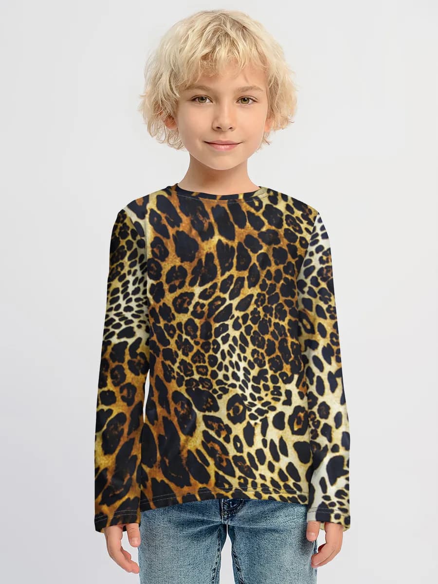 T-shirt manches longues coton garçon