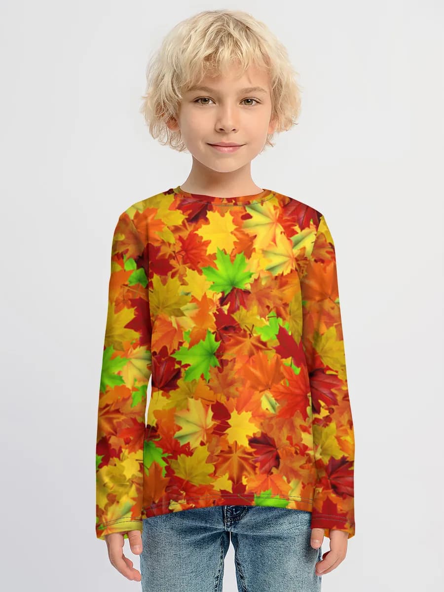T-shirt manches longues coton garçon
