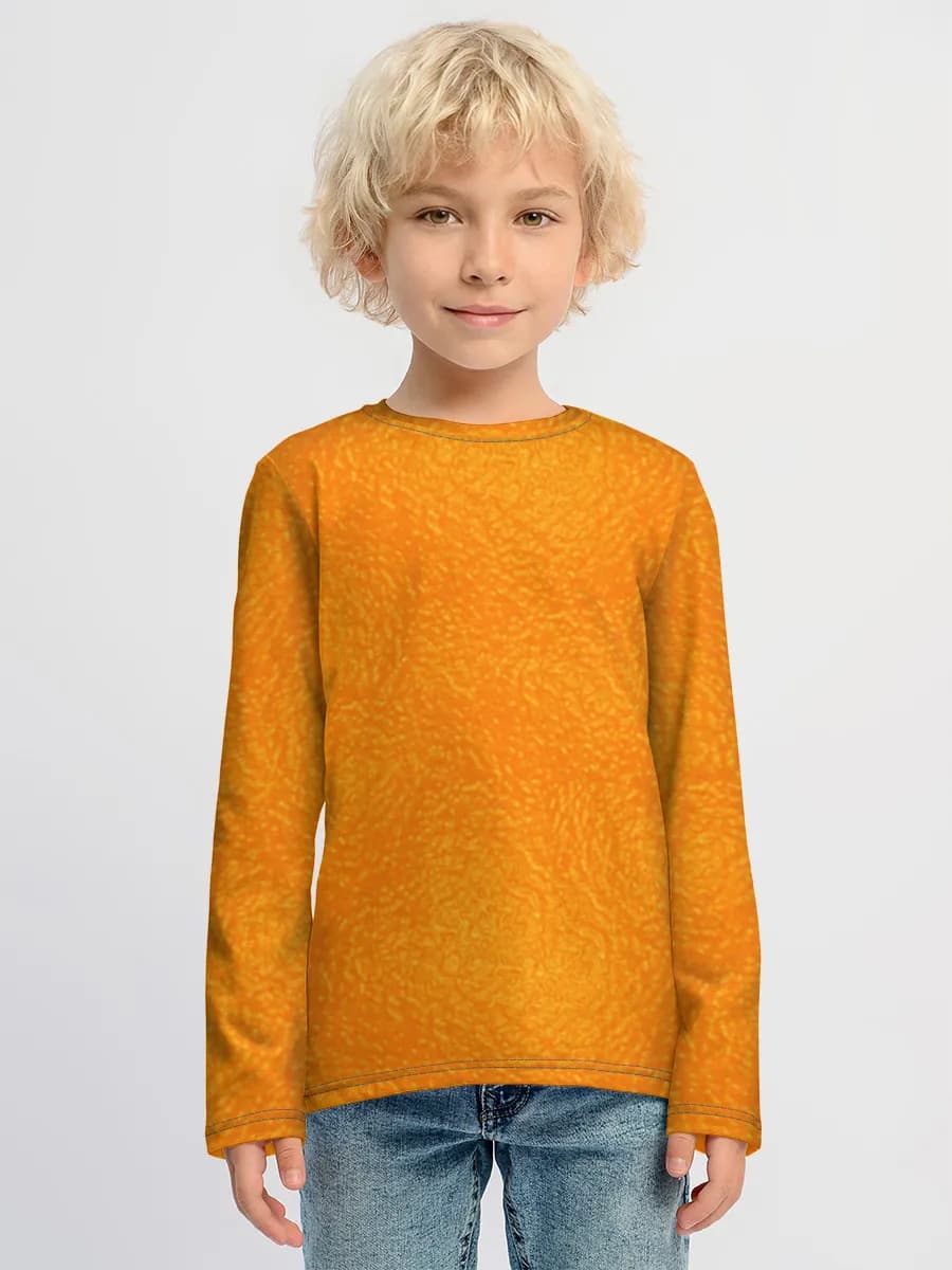 Boys' cotton long sleeve shirt