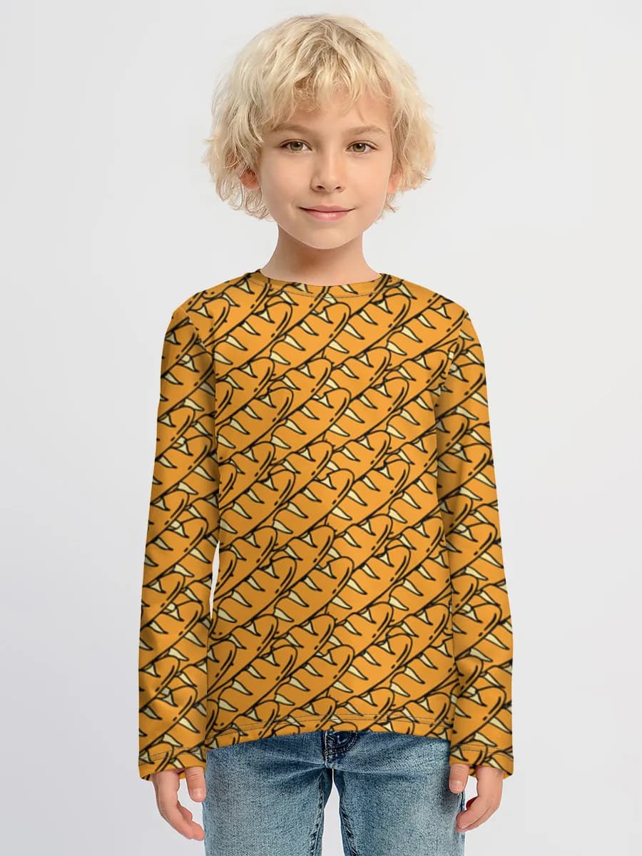 Camiseta Manga Larga de Algodón Niño