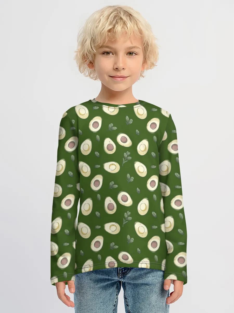 T-shirt manches longues coton garçon