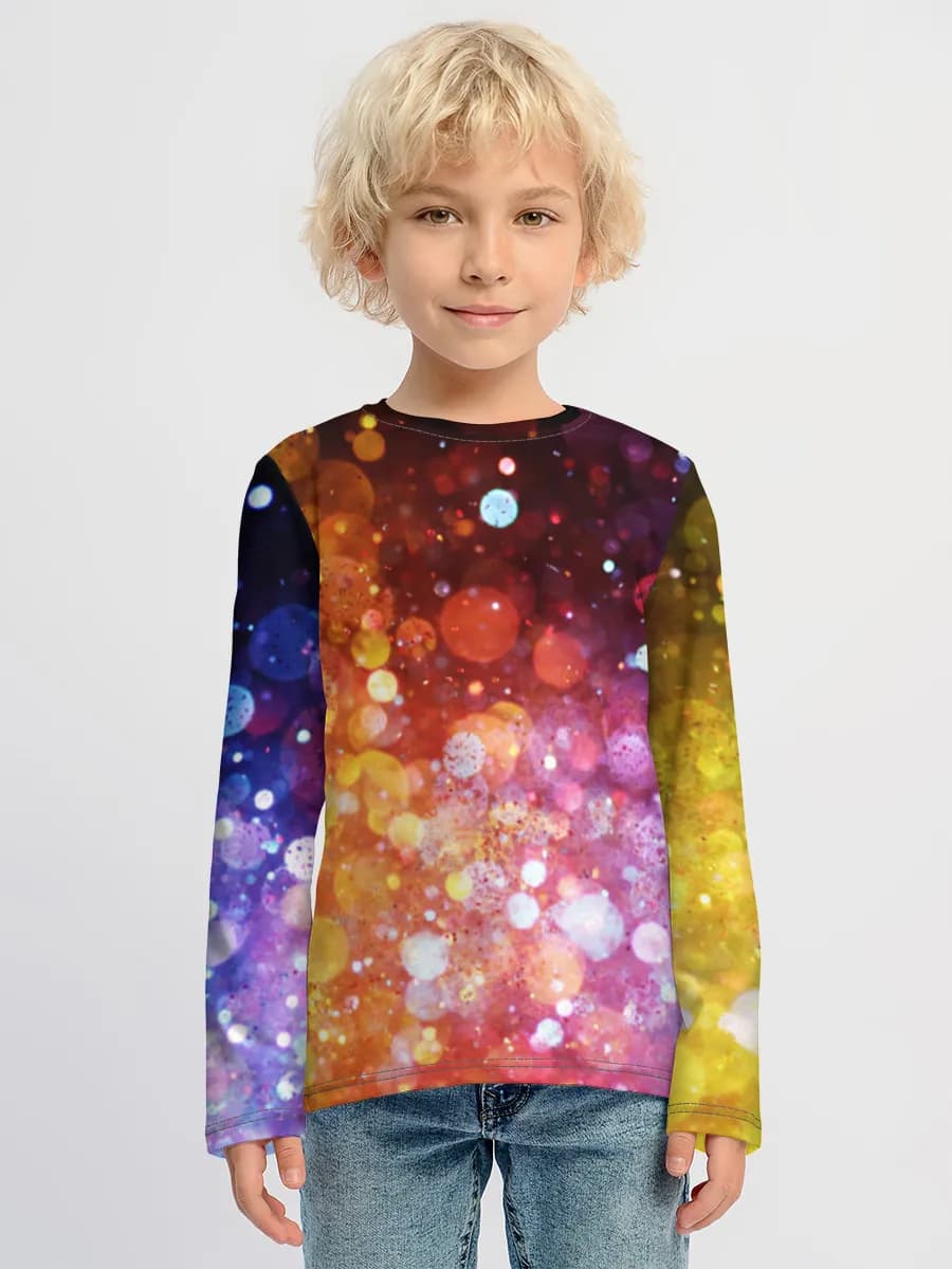 Boys' cotton long sleeve shirt