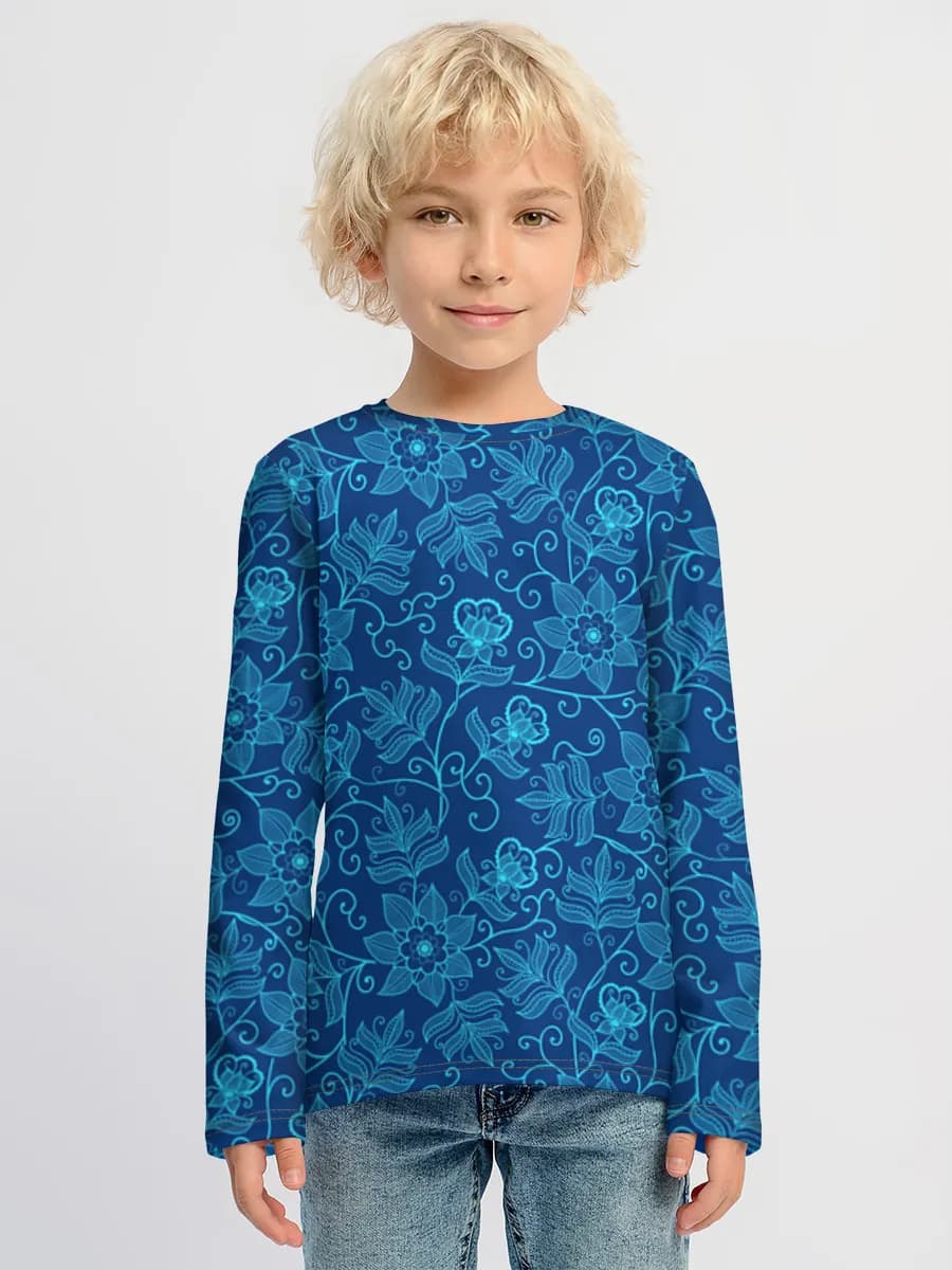 T-shirt manches longues coton garçon