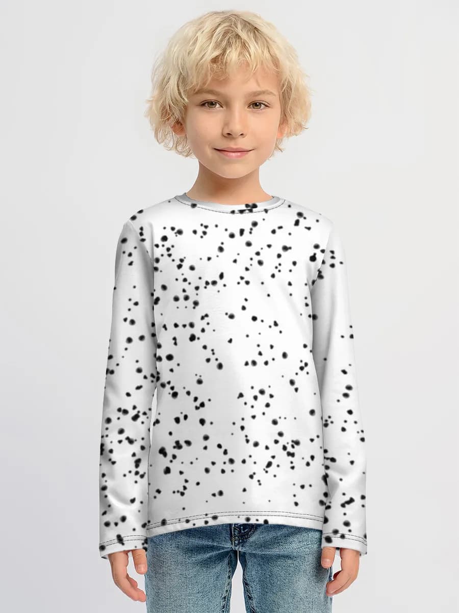 Boys' cotton long sleeve shirt