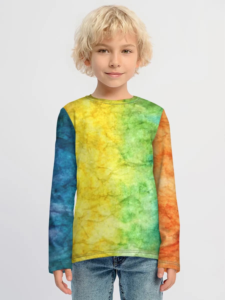 T-shirt manches longues coton garçon