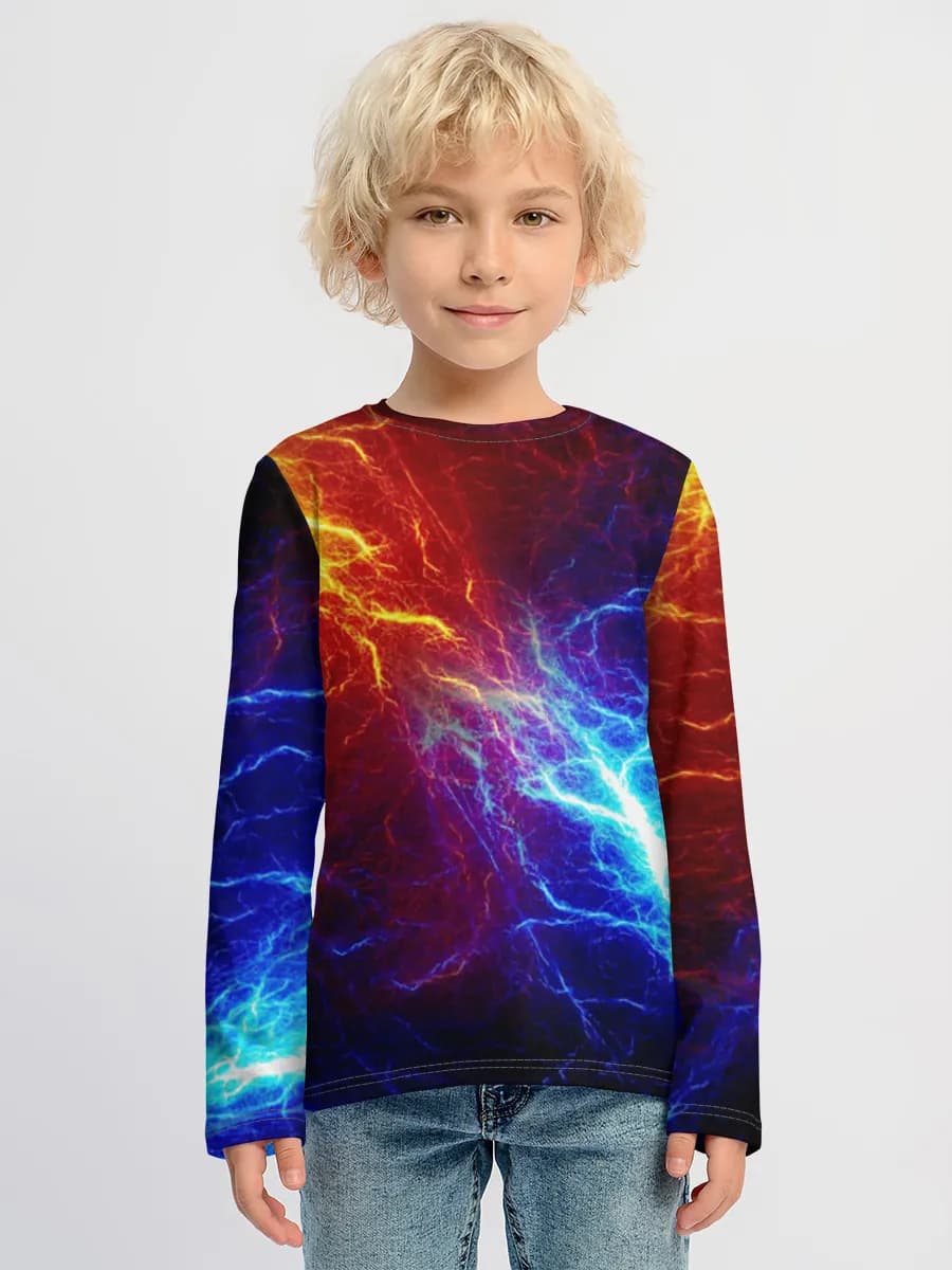 T-shirt manches longues coton garçon