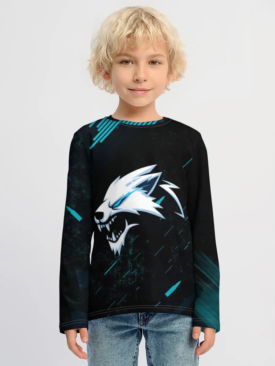 Camiseta Manga Larga de Algodón Niño