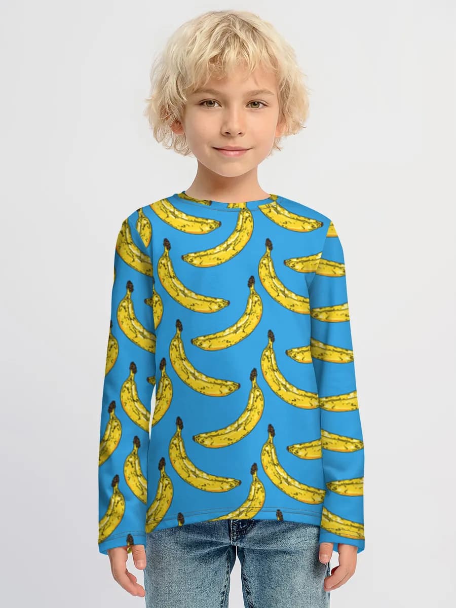 T-shirt manches longues coton garçon