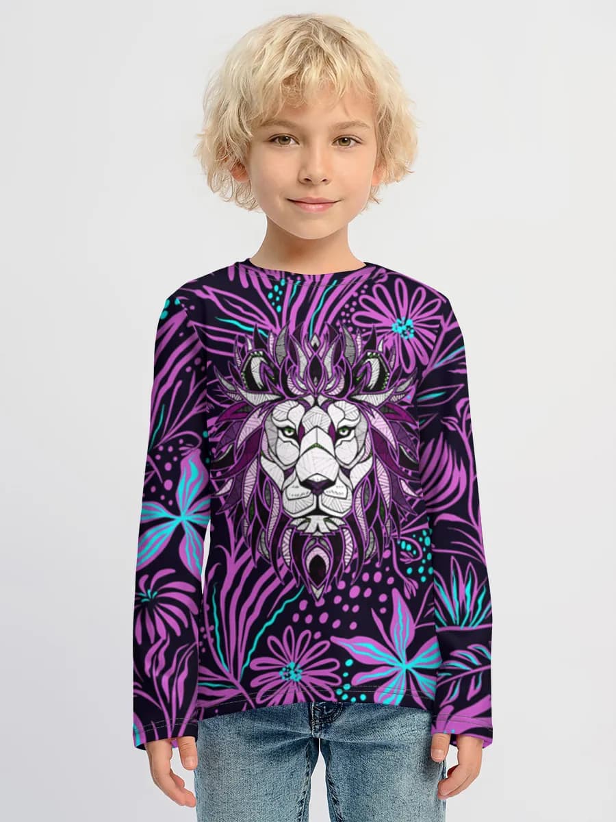 T-shirt manches longues coton garçon